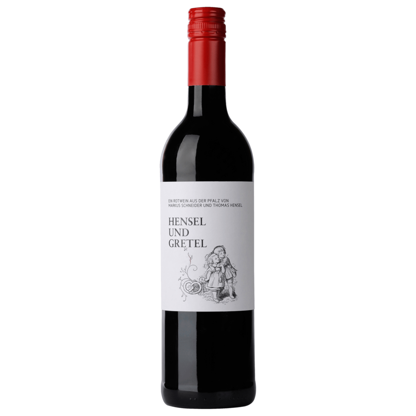 Hensel und Gretel Rotwein Pfalz Cuvée trocken 0,75l